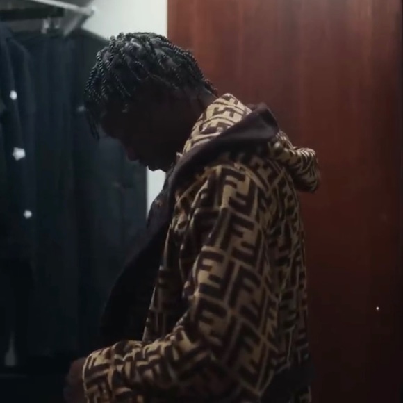 Fendi FF Jacquard Bathrobe - Picture 3 of 10